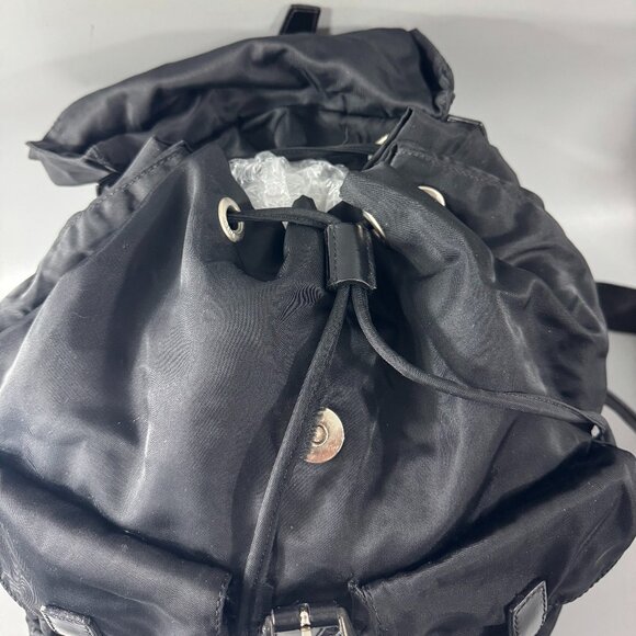 Prada Tessuto Black Nylon Backpack Bag - Picture 7 of 14